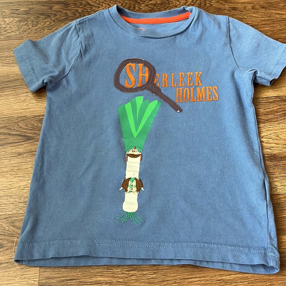 Mini Boden Appliqué Shirt